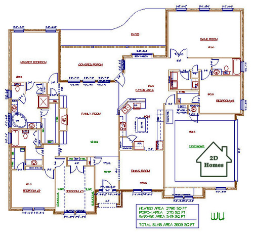 floor plan for  wu less than 2999 